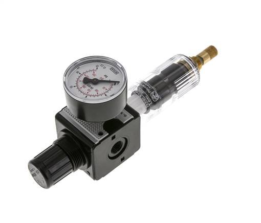 Filtre-régulateur G1/4'' 1600l/min 0.5-16.0bar/7-232psi Multifix 1