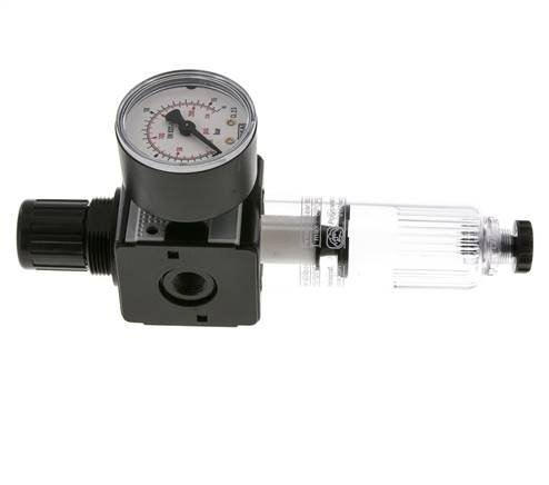 Filtre-régulateur G1/4'' 1600l/min 0.5-10.0bar/7-145psi Multifix 1