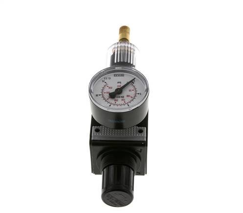 Filtre-régulateur G3/8'' 1600l/min 0.5-16.0bar/7-232psi Multifix 1