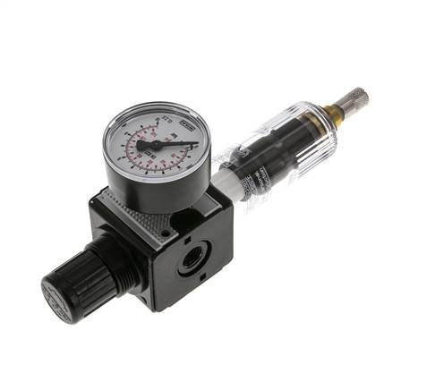 Filtre-régulateur G1/4'' 1600l/min 0.2-6.0bar/3-87psi Multifix 1