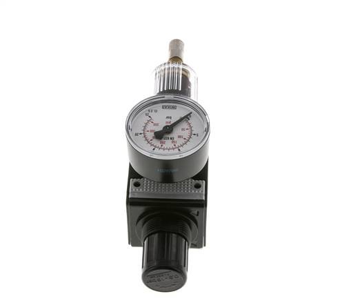 Filtre-régulateur G1/4'' 1600l/min 0.5-16.0bar/7-232psi Multifix 1