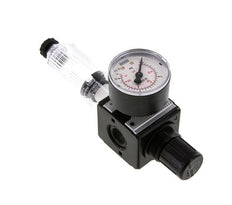 Filtre-régulateur G3/8'' 1600l/min 0.5-10.0bar/7-145psi Semi-Auto Polycarbonate Multifix 1