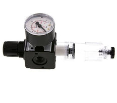 Filtre-régulateur G3/8'' 1600l/min 0.5-10.0bar/7-145psi Semi-Auto Polycarbonate Multifix 1