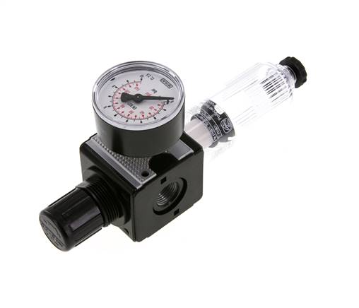 Filtre-régulateur G3/8'' 1600l/min 0.2-6.0bar/3-87psi Multifix 1