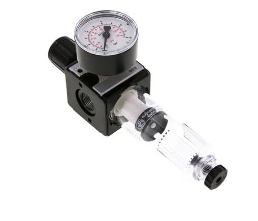 Filtre-régulateur G3/8'' 1600l/min 0.2-6.0bar/3-87psi Multifix 1