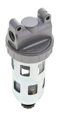 Filtre 5microns G1/4'' 800l/min Cage de Protection Semi-Auto en Polycarbonate Standard 1