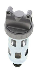 Filtre 5microns G3/8'' 800l/min Semi-Auto Cage de Protection en Polycarbonate Standard 1