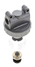 Filtre 5microns G1/4'' 800l/min Semi-Auto Polycarbonate Standard 1