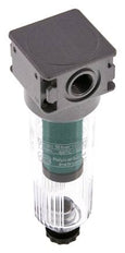 Microfiltre 0.01microns G1/4'' 450l/min Semi-Auto Polycarbonate Multifix 0