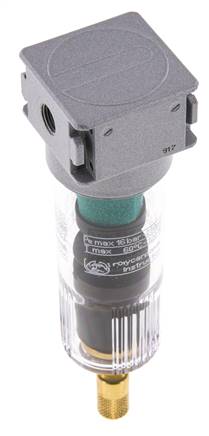 Microfiltre 0.01microns G1/8'' 230l/min Auto Polycarbonate Multifix 0