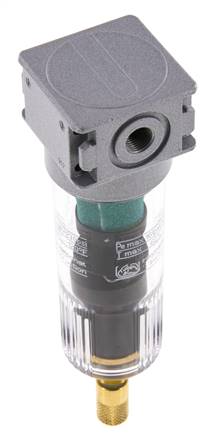 Microfiltre 0.01microns G1/8'' 230l/min Auto Polycarbonate Multifix 0