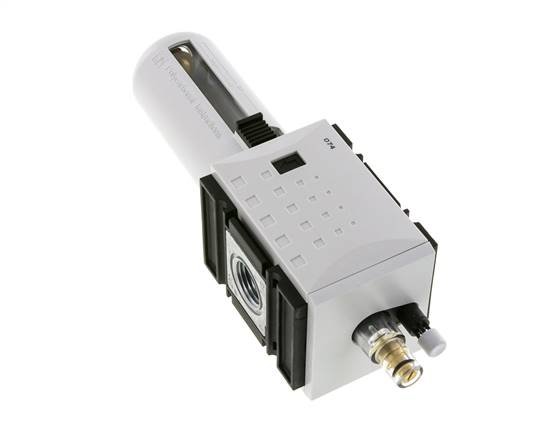 Lubrificateur G1/2'' en polycarbonate Futura 2