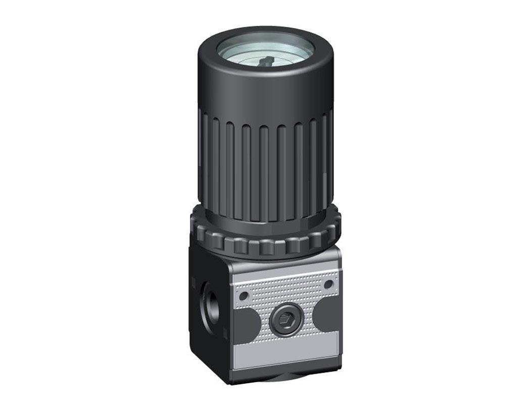 Régulateur de pression G3/8'' 2100l/min 0.5-10.0bar/7-145psi Multifix 1