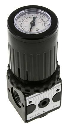 Régulateur de pression G3/8'' 2100l/min 0.5-10.0bar/7-145psi Multifix 1
