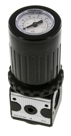Régulateur de pression G3/8'' 2100l/min 0.5-10.0bar/7-145psi Multifix 1