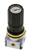 Régulateur de pression G1/4'' 1450l/min 0.1-3.0bar/1-44psi Bouton en fonte de zinc avec manomètre Multifix 0