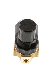 Régulateur de pression G1/4'' 330l/min 0.5-16.0bar/7-232psi Air Eau Laiton Standard 0
