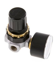 Régulateur de pression G1/4'' 330l/min 0.5-16.0bar/7-232psi en fonte de zinc standard 0
