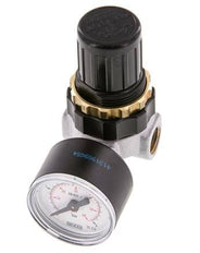 Régulateur de pression G1/4'' 330l/min 0.5-3.0bar/7-44psi en fonte de zinc standard 0