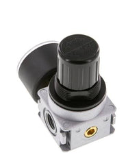 Régulateur de pression G1/4'' 1450l/min 0.5-10.0bar/7-145psi en fonte de zinc avec manomètre de 40 mm Multifix 0