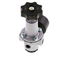 Régulateur de pression G1/4'' 1000l/min 0.5-10.0bar/7-145psi en fonte de zinc standard 1