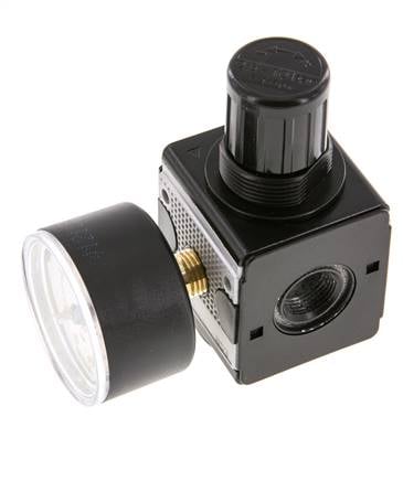 Régulateur de pression G3/8'' 2100l/min 0.5-10.0bar/7-145psi Multifix 1