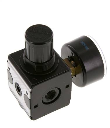 Régulateur de pression de précision G1/4'' 2100l/min 0.5-16.0bar/7-232psi en fonte de zinc Multifix 1