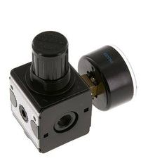 Régulateur de pression de précision G1/4'' 2100l/min 0.5-16.0bar/7-232psi en fonte de zinc Multifix 1