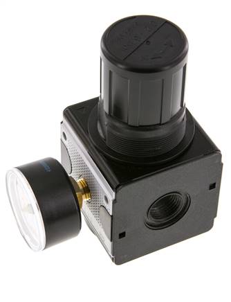 Régulateur de pression de précision G1/2'' 8700l/min 0.2-6.0bar/3-87psi en fonte de zinc Multifix 2