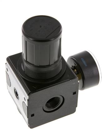 Régulateur de pression de précision G1/2'' 8700l/min 0.2-6.0bar/3-87psi en fonte de zinc Multifix 2