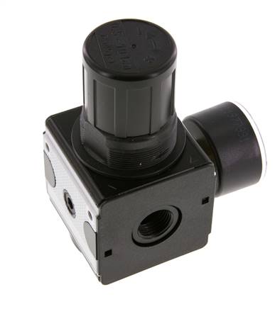 Régulateur de pression de précision G1/2'' 8700l/min 0.5-10.0bar/7-145psi en fonte de zinc Multifix 2