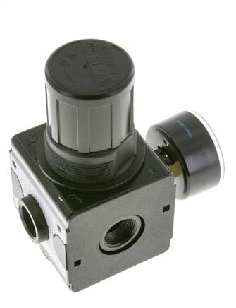 Régulateur de pression pour assemblage de collecteur G1/2'' 8500l/min 0.5-16.0bar/7-232psi en fonte de zinc Multifix 2