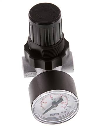 Régulateur de pression G1/8'' 450l/min 0.5-10.0bar/7-145psi Standard 0
