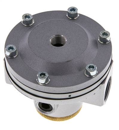 Régulateur de pression piloté G1/2'' 6000l/min 0.0-16.0bar/0-232psi en fonte de zinc standard 3