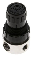 Pressure Regulator G1/4'' 350 l/min 1.0-15.0bar/14-218psi Stainless Steel/POM Gases Liquids