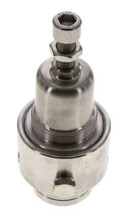Pressure Regulator G1/4'' 700 l/min 1.0-15.0bar/14-218psi Stainless Steel Aggressive Gasses
