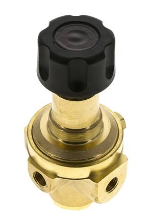 Pressure Regulator G1/4'' 490 l/min 2.0-30.0bar/29-435psi Brass