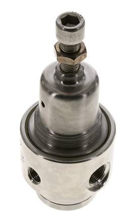 Pressure Regulator G3/8'' 700 l/min 1.0-15.0bar/14-218psi Stainless Steel Aggressive Gasses