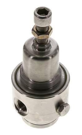 Pressure Regulator G3/8'' 700 l/min 1.0-15.0bar/14-218psi Stainless Steel Aggressive Gasses