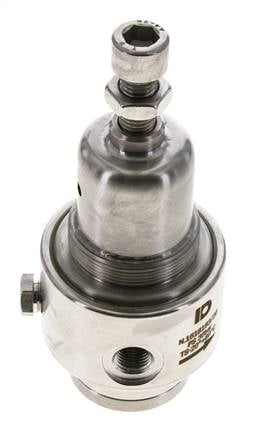 Pressure Regulator G1/4'' 700 l/min 0.5-8.0bar/7-116psi Stainless Steel