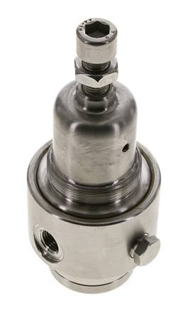 Pressure Regulator G1/4'' 700 l/min 0.2-3.0bar/3-44psi Stainless Steel Aggressive Gasses