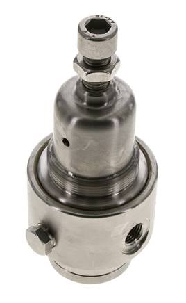 Pressure Regulator G1/4'' 700 l/min 0.2-3.0bar/3-44psi Stainless Steel Aggressive Gasses