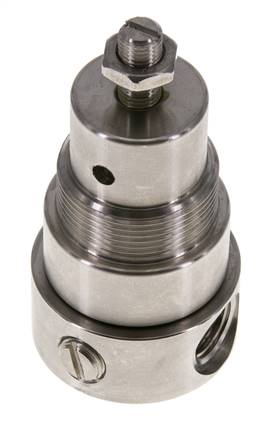 Pressure Regulator G1/4'' 350 l/min 1.0-15.0bar/14-218psi Stainless Steel Gases Liquids