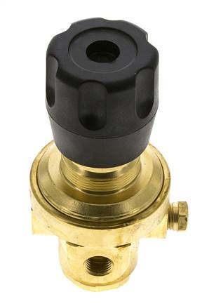 Pressure Regulator G1/4'' 490 l/min 0.1-1.5bar/1-22psi Brass CO2