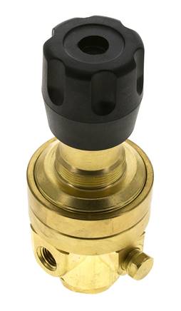Pressure Regulator 1/4'' NPT 490 l/min 3.0-50.0bar/44-725psi Brass