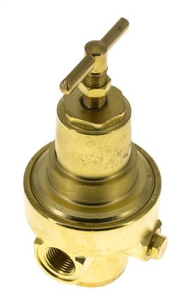 Pressure Regulator G1/2'' 1500 l/min 1.0-15.0bar/14-218psi Brass CO2