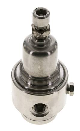 Pressure Regulator G3/8'' 700 l/min 0.1-1.5bar/1-22psi Stainless Steel Gases Liquids