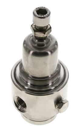 Pressure Regulator G3/8'' 700 l/min 0.1-1.5bar/1-22psi Stainless Steel Gases Liquids