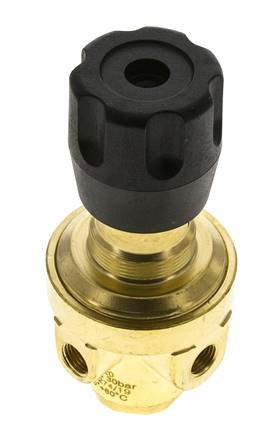 Pressure Regulator G1/4'' 490 l/min 0.5-8.0bar/7-116psi Brass CO2