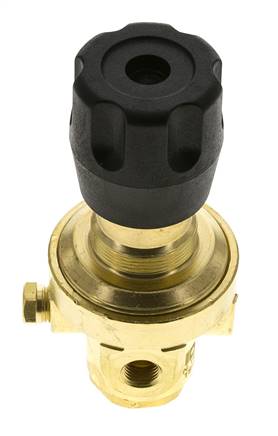 Pressure Regulator G1/4'' 490 l/min 0.5-8.0bar/7-116psi Brass CO2